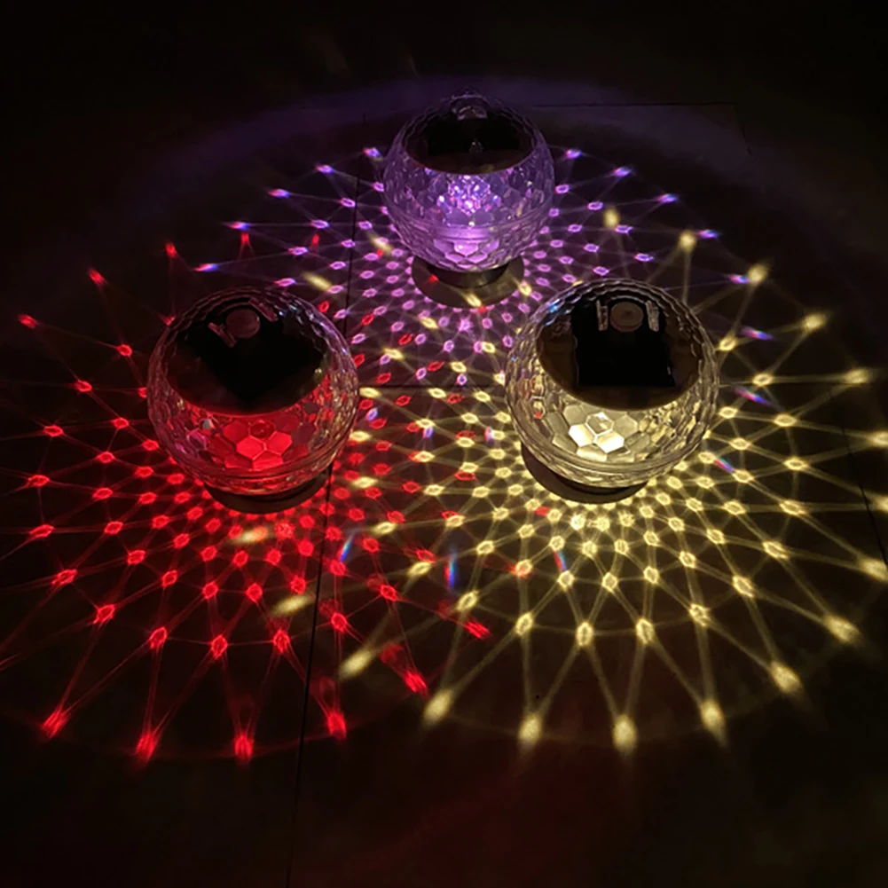 Плавающая лампа для бассейна 2 в наружная подводная форме шара плавания дневного