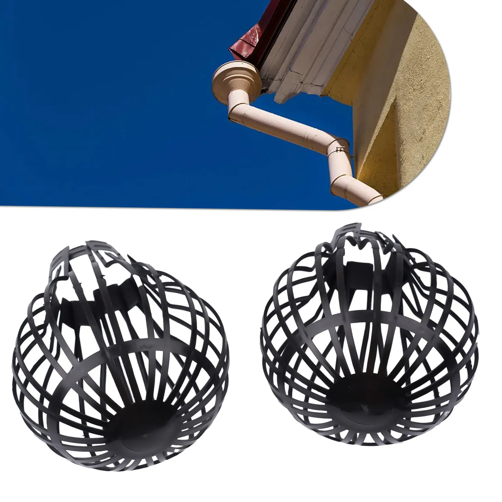 

New Practical Roof Drain Parts Accessories Block Debris Dirt Down Pipe Filter Drain Cover Protecter Replacement