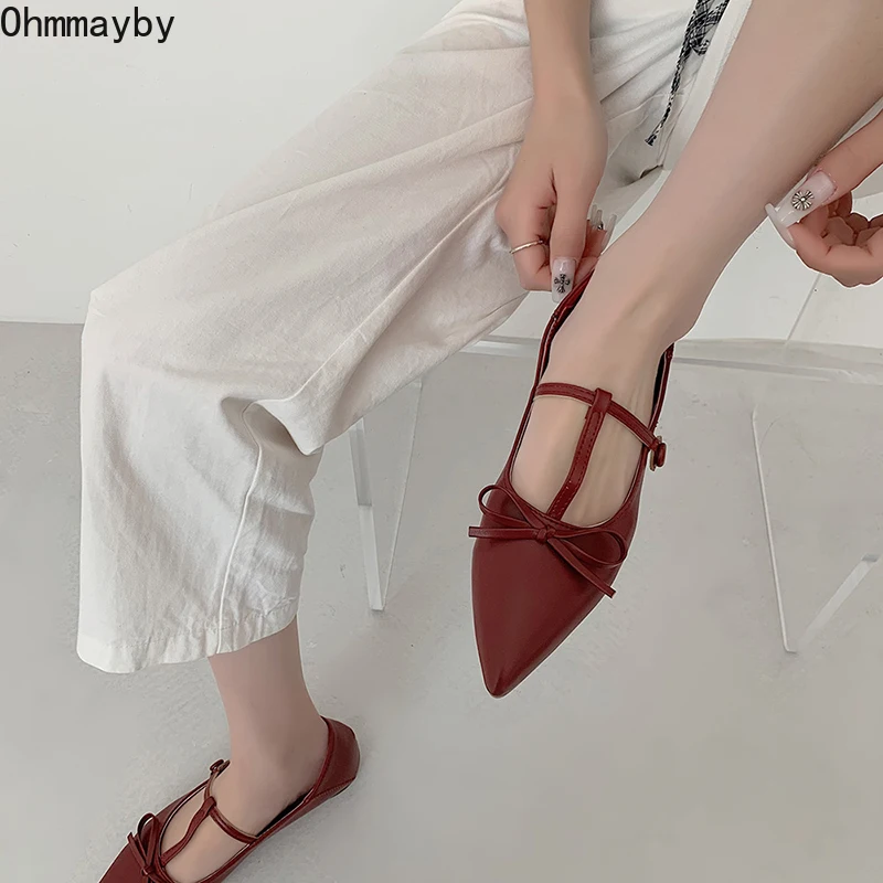 

2022 Spring Summer Slip On Women Flat Shoes Fashion Pointed Toe Low Heel Casual Loafers Ladies Elgant Sotf Oxford Shoe