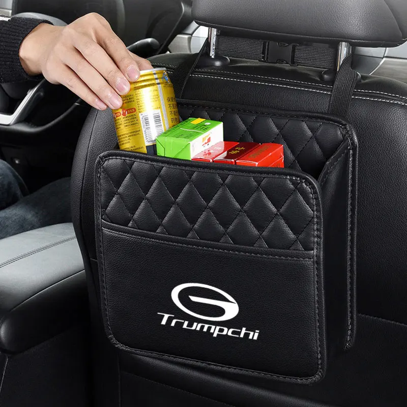 

Car Backseat Storage Box Waterproof Cup Phone Storage Bag For Trumpchi Gac GA8 GE3 GS3458 Plus Coupe GM86 GA3456 GS7 Accessories