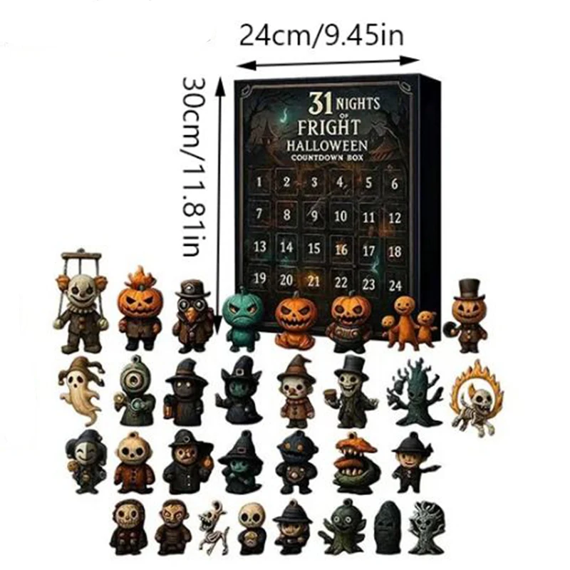 

Хэллоуин обратный отсчет 31 фигурка