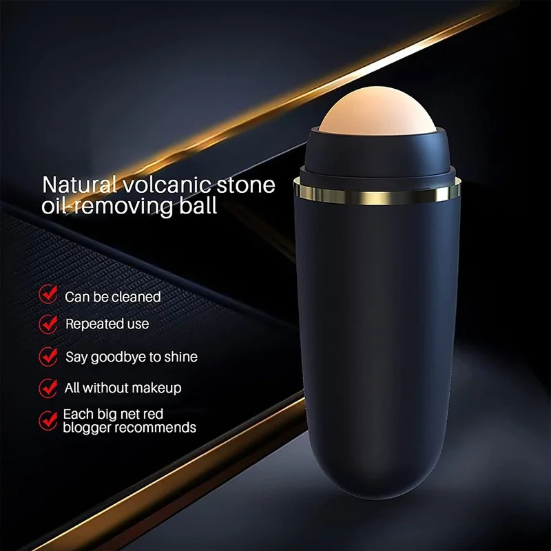 

Natural Volcanic Stone Oil Absorbing Facial Roller Massage Oil-control Face Nose Oil Absorbing Skin Care Tools Beauty Massagerg