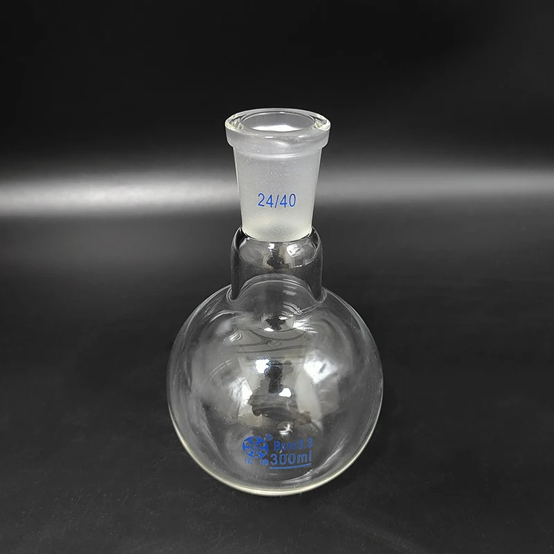 

FAPE Single standard mouth flat-bottomed flask,Capacity 50ml-250ml-500ml-10000ml and joint 24/40,Single neck round flask