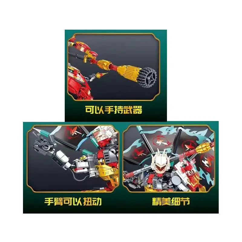 Детский конструктор Путешествие на Запад полумеханическая сборка