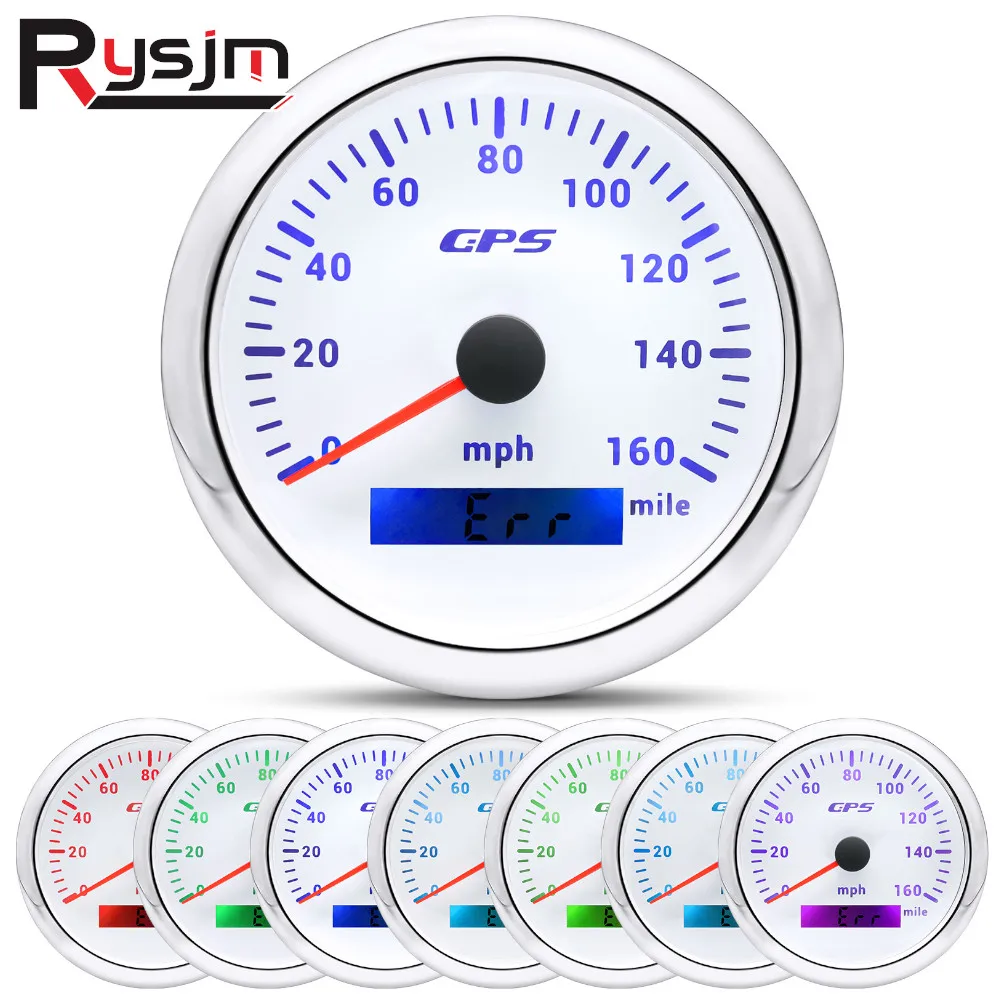 

GPS-датчик скорости для лодки, 80/120/160/200 миль/ч, 85 мм