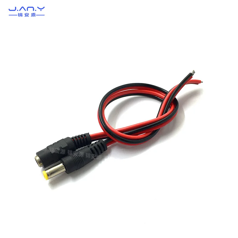 Блок питания постоянного тока штепсельная вилка 22AWG постоянный ток красный