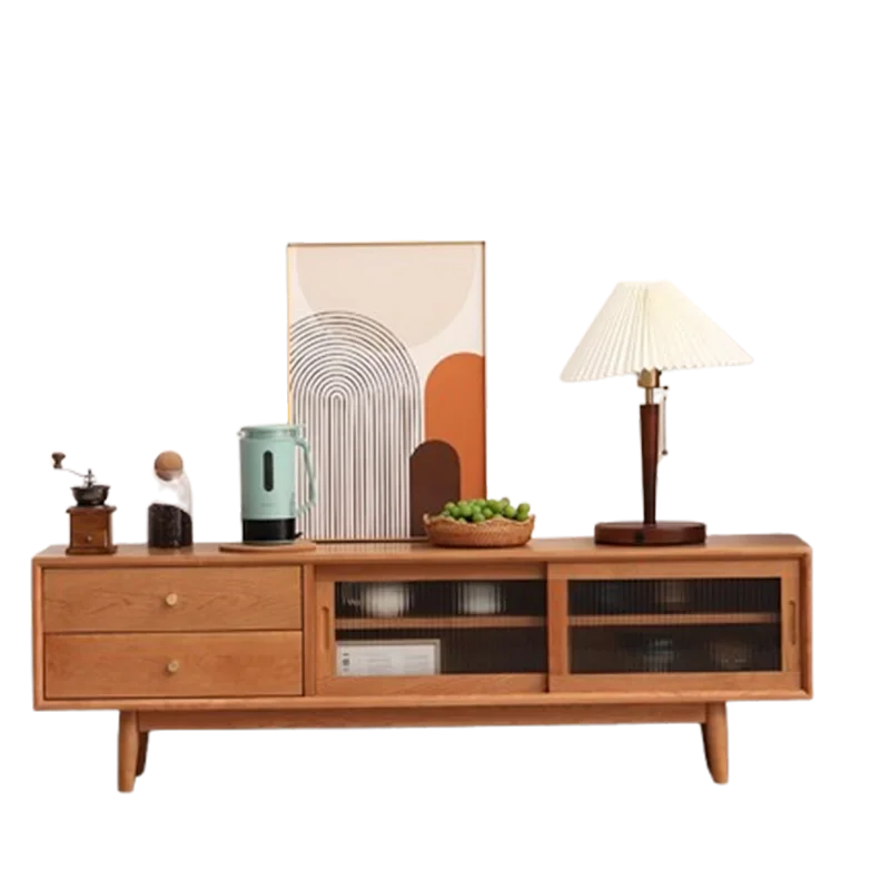 Простой дизайн деревянные подставки для телевизора с современным хранилищем в