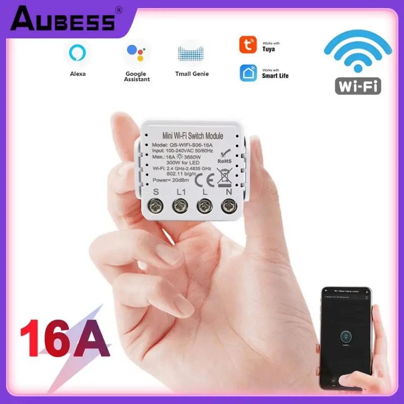 

Смарт-розетка с голосовым управлением, 16 А, 100-250 В