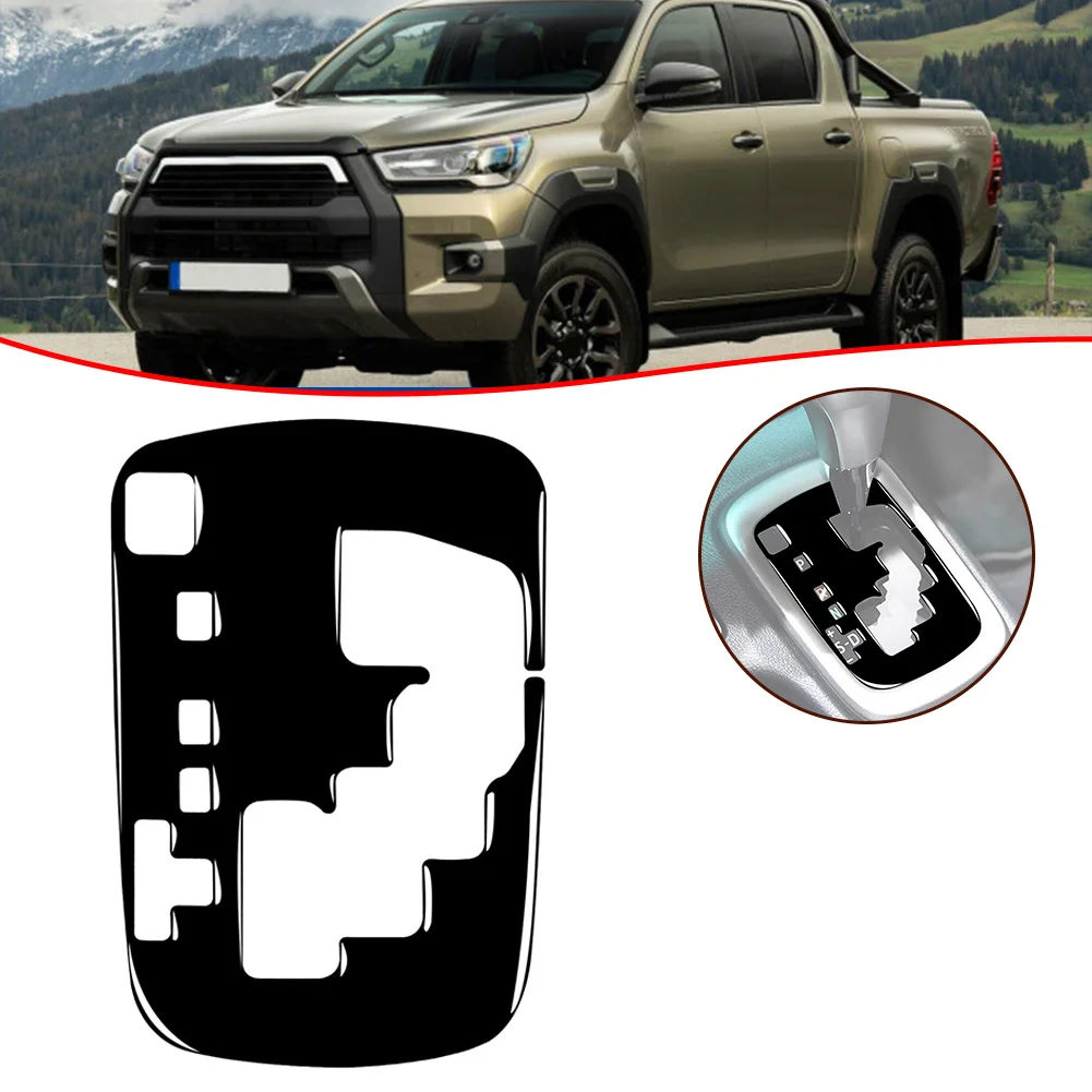 Для Toyota Hilux 2015-2021 автомобильная крышка панели переключения передач отделка из