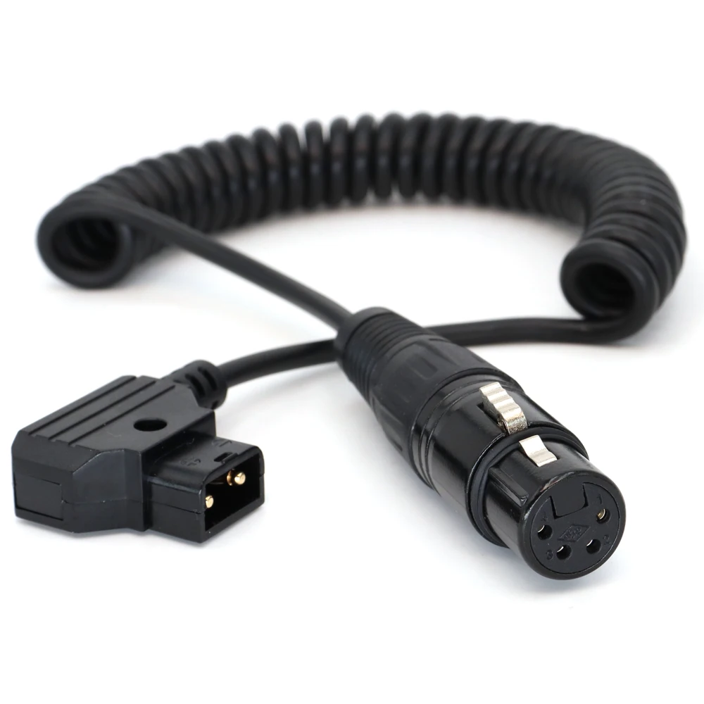4-контактный разъем DTAP к XLR для кабеля питания SONY монитора TVLIGIC Atomos шнура камеры