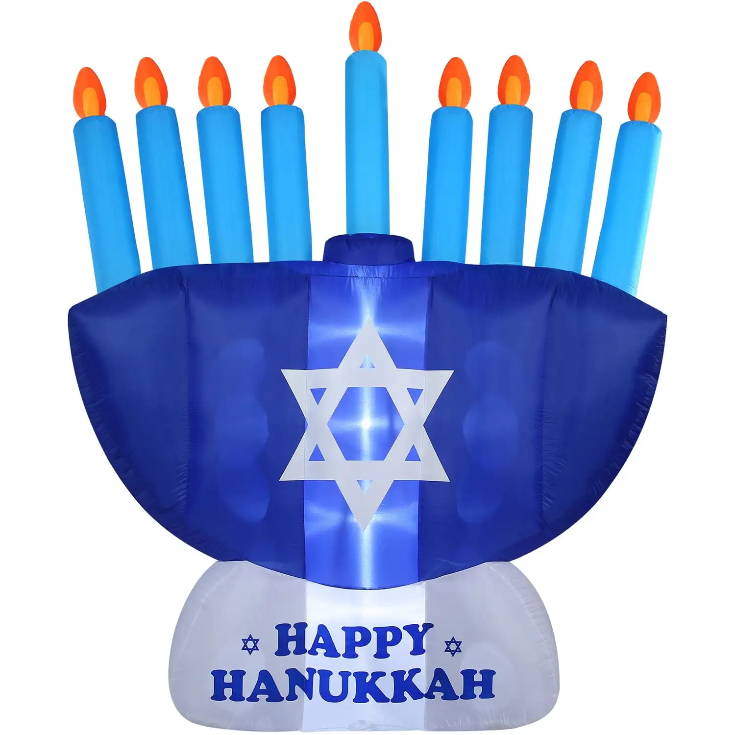 

8ft Inflatable Menorah w/ Lights