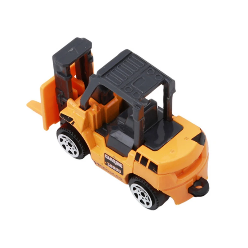 

Exquisite And Simple Remote Control Crane Child Model Toy Mixer Bulldozer Miniature Engineering Excavator Road Roller Model