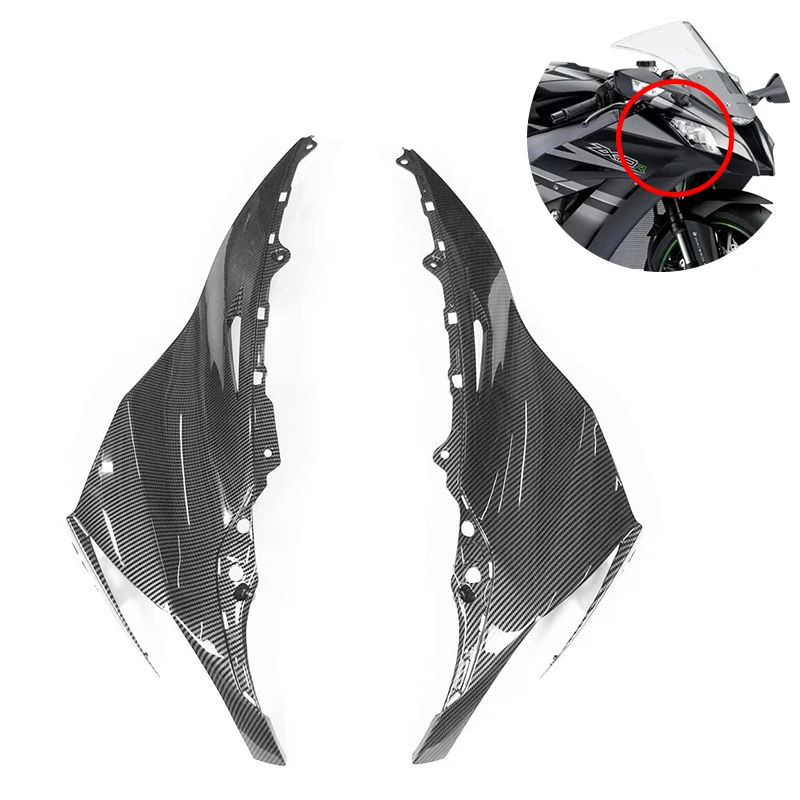 

Передняя боковая передняя фара из углеродного волокна для Kawasaki NINJA ZX10R 2011-2015