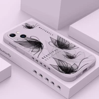 phantom butterfly phone case for iphone 13 12 11 pro max mini x xr xs max se2020 8 7 plus 6 6s plus cover