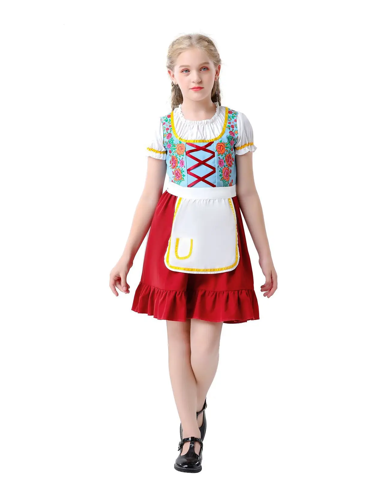 

European And American Oktoberfest Costume German Beer Costume National Style Dress Maid Costume
