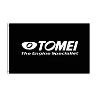 3x5 ft tomei flag polyester printed racing car banner for decor
