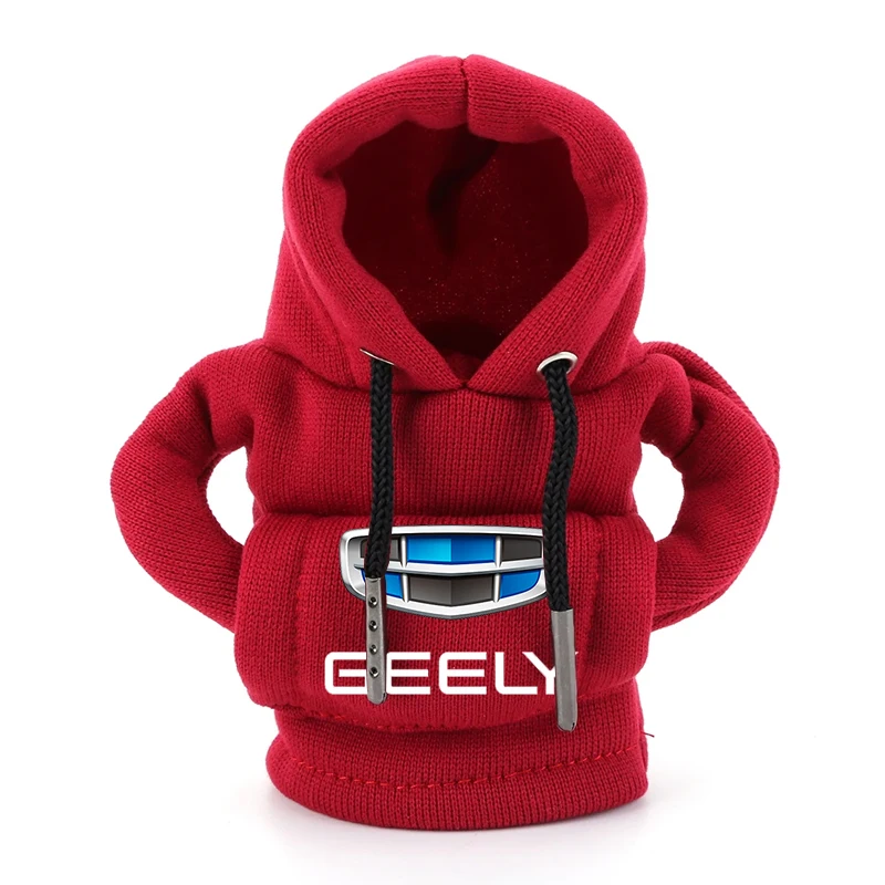 

1 шт. толстовка с капюшоном для автомобиля, чехол для рычага переключения передач, украшения для интерьера автомобиля для Geely EMGRAND Atlas Coolray EC7 EC8 GS GC2 GC5 GC6 GC7 GX2