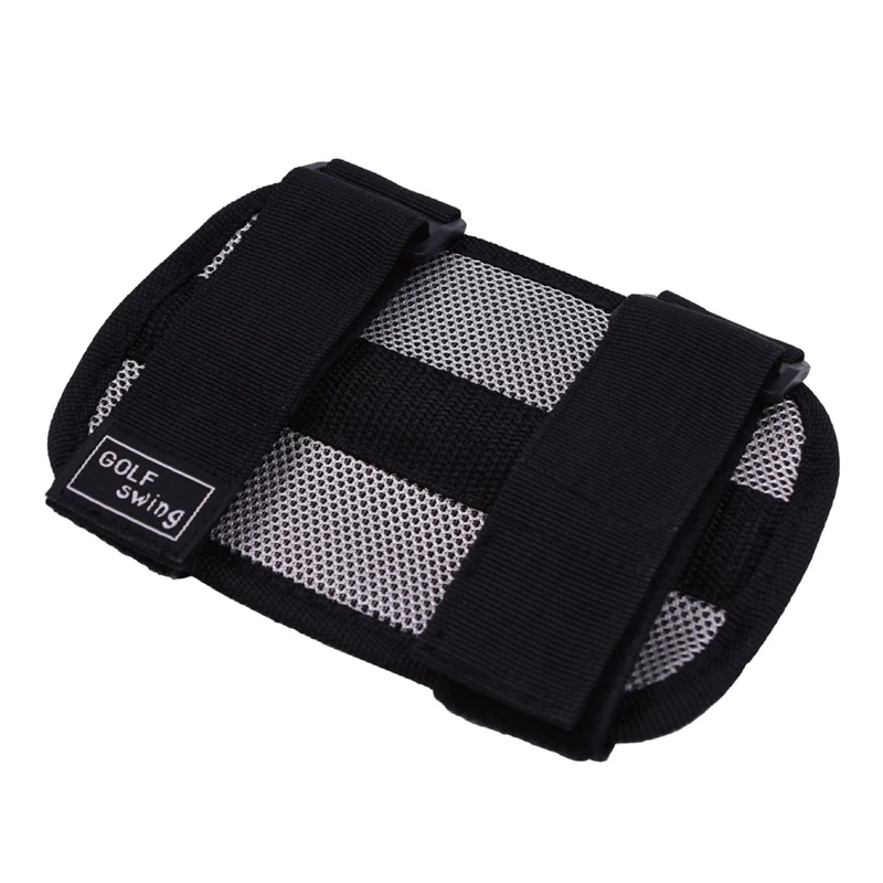 

Golf Swing Trainer For New Golfer Gift Golf Ladies Black Straight Practice Elbow Brace Corrector Nylon Golf Accessories