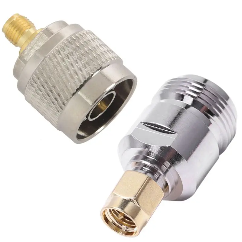 

SMA Male To Female Plug Type N Straight RF Connector With N Male To SMA Female RF Coaxial Cable Adapter Connector