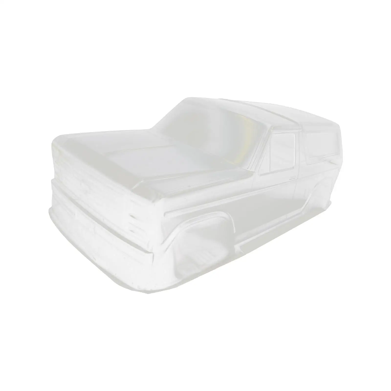 

313 мм Колесная база автомобильный корпус для SCX10 90046 90047 1/10 модификация радиоуправляемой модели ПЭТ Прочный DIY Неокрашенный 1/10 RC Rock Crawler Shell