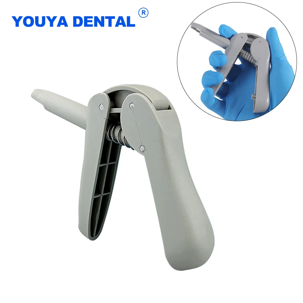 

Dental Composite Gun Dispenser Applicator Compatible with Most Unidose Compules Lab Dentist Clinics Dentistry Tools