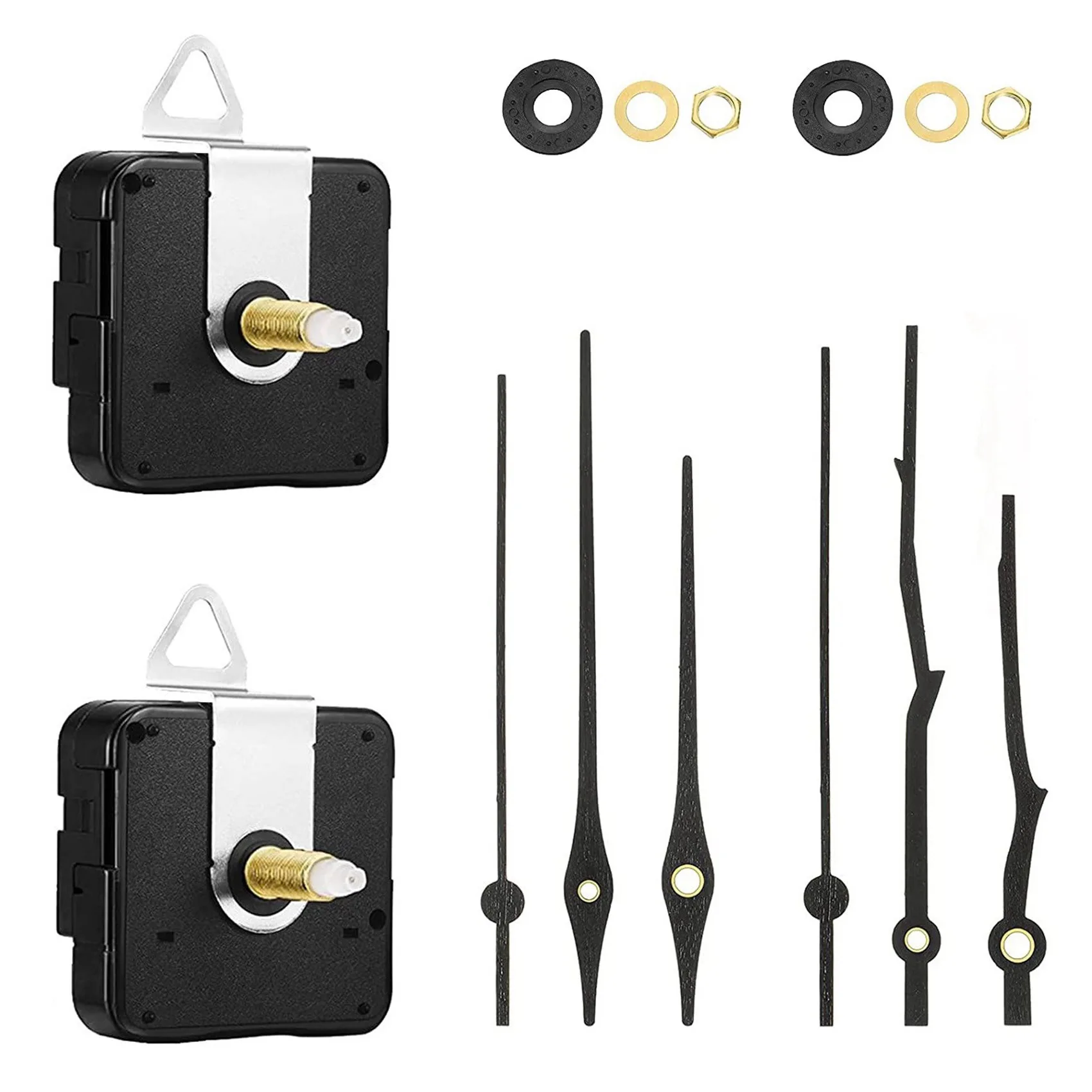 

2 шт., бесшумные кварцевые часы, 2 вида