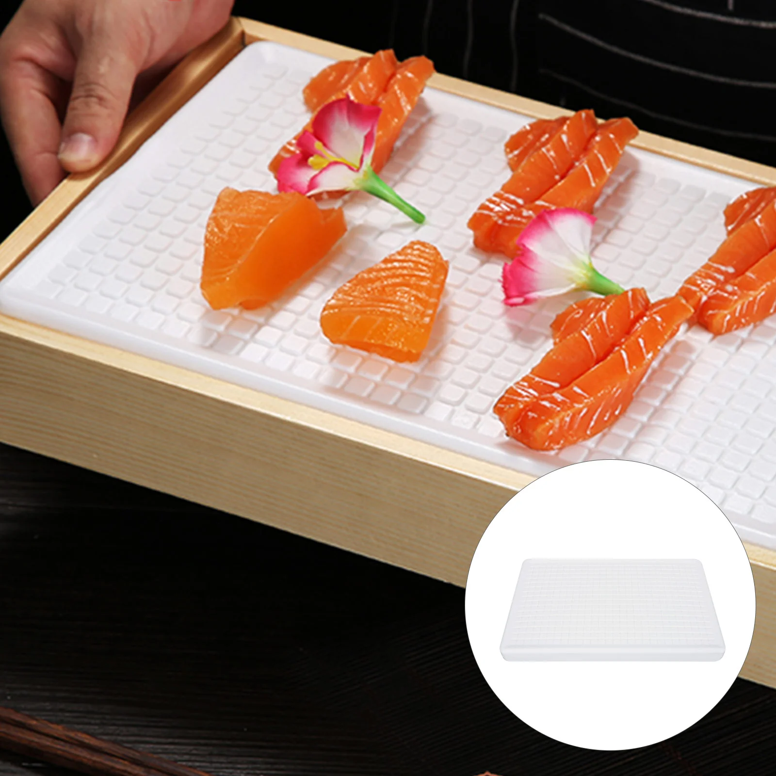 

Sushi Plate Seafood Plate Sashimi Storage Plate Restaurant Serving Plate
