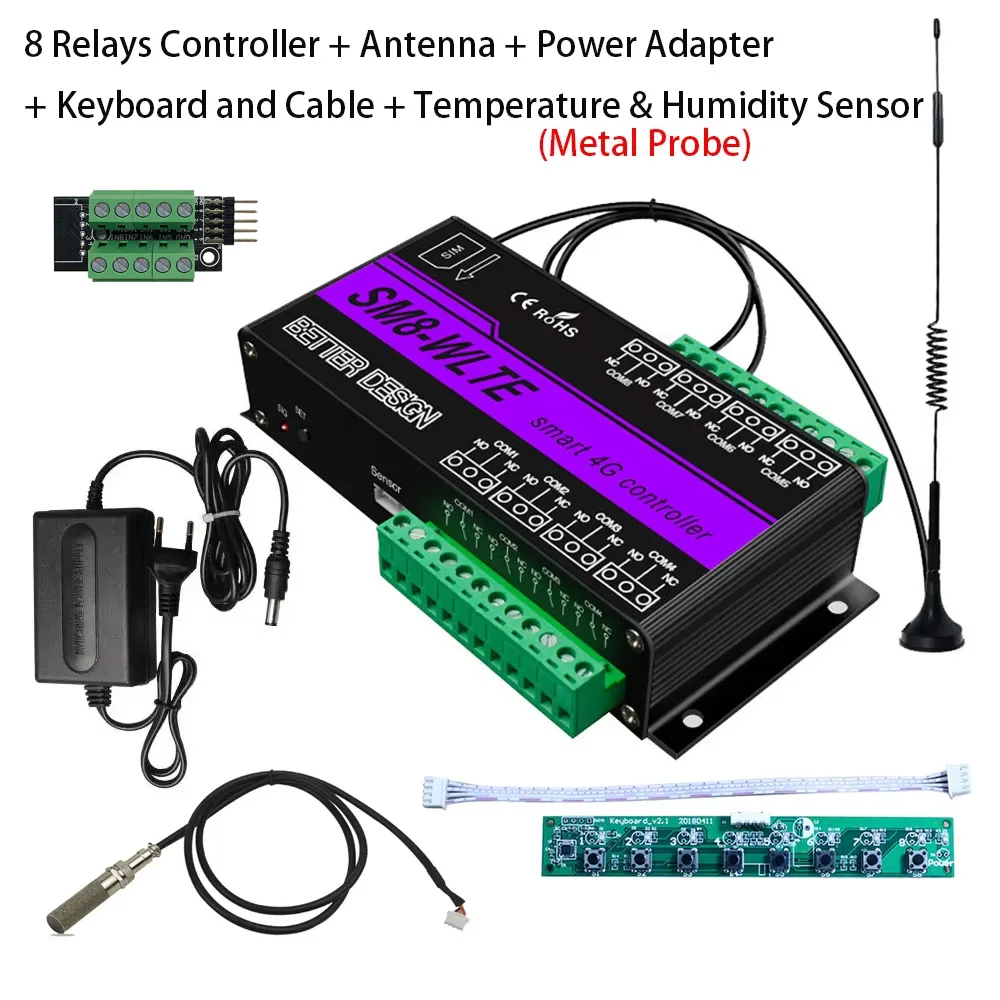 

FD SM8-WLTE 4G Умный модуль автоматизации