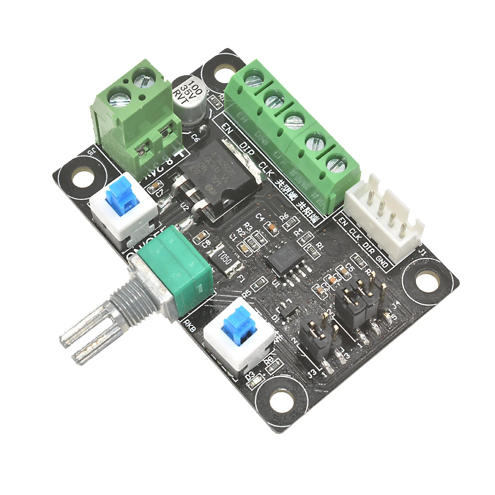 DC12V 24V Stepper Motor Pulse Signal Generator Module For Stepper Motor Driver Controller Speed Regulator