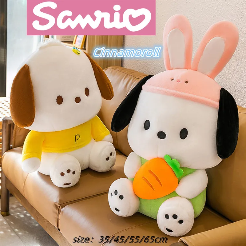 

Новая креативная плюшевая игрушка Sanrio из мультфильма, кукла коричная, мебель, настольное украшение, диван-кровать, подушка, детский подарок
