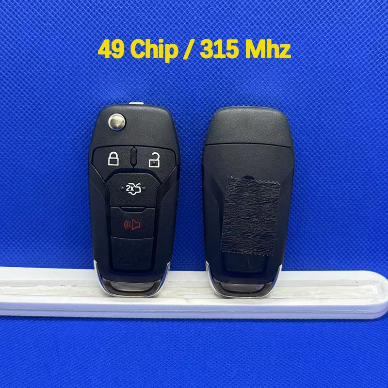 

CN018133-OG оригинальный 4-кнопочный смарт-ключ дистанционного управления FCC FL3T-15K601-AB N5F-A08TAA 49 чипов 315 МГц без ключа для Ford F150 F250