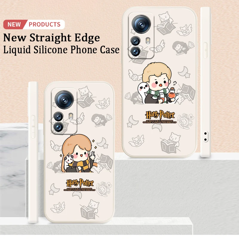 

Cute Potters Ring Harries Hot Liquid Rope Cover Phone Case For Xiaomi Mi 12S 12 12X 12T 11i 11T 11 10 10S 10T Pro Lite Ultra 5G