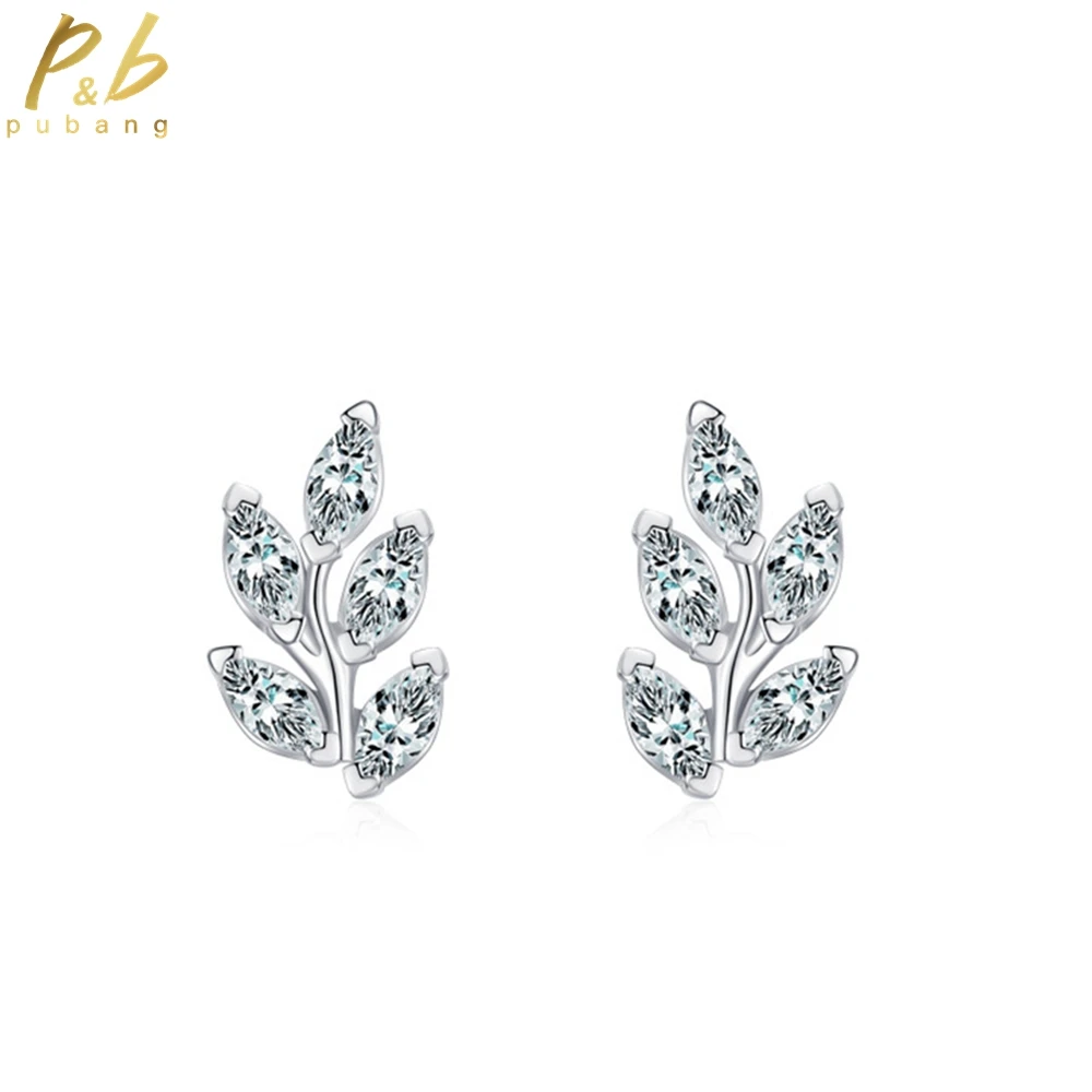 Серьги-гвоздики женские из серебра