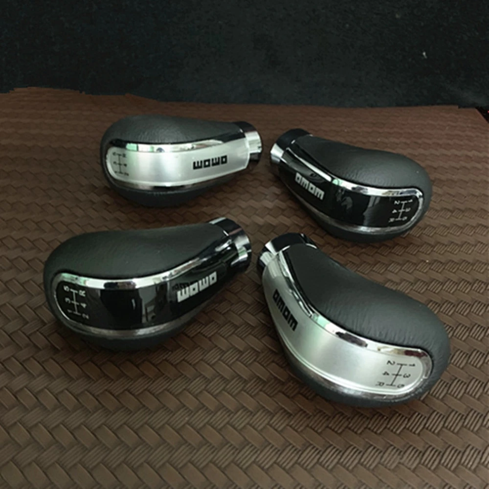 Универсальные автомобильные аксессуары JDM кожаная ручка переключения передач MOMO