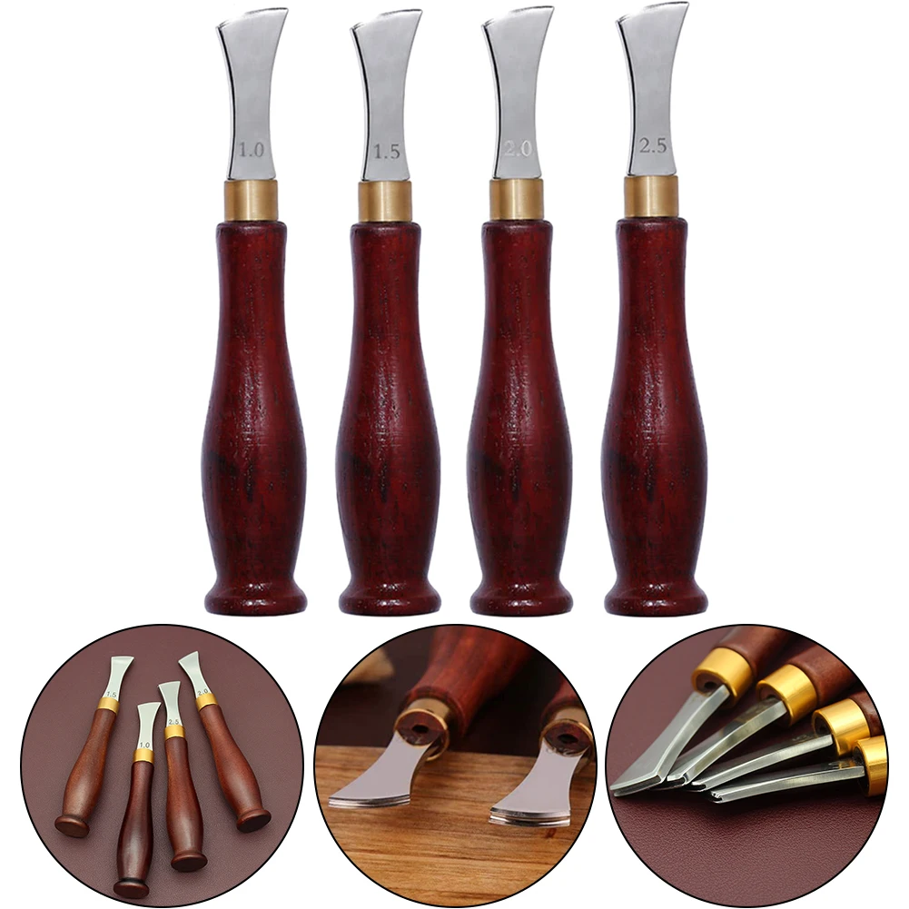 Новинка 1 0-2 5 мм кожевенный супинатор с неглубоким пазом инструмент для нажимной