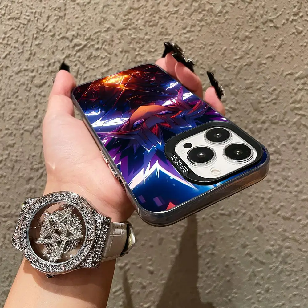 Фото Чехол для телефона Yugioh Yami Yugi для iPhone 17 16 15 14 13 12 11 X XR XS Air Pro Max Plus, черный, цветной, серебристый №4