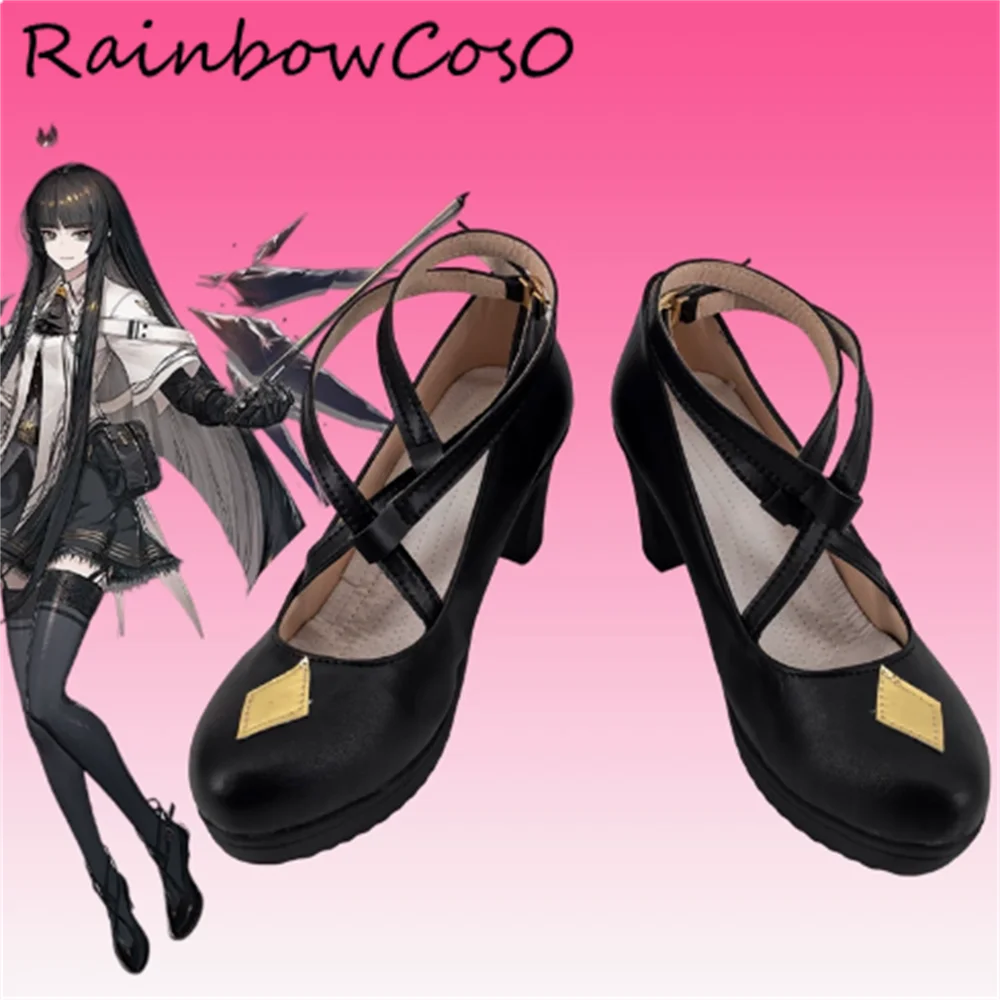 Фото Virtuosa Arknights Обувь для косплея Сапоги Игра Аниме Вечеринка Хэллоуин RainbowCos0 W4905 №2