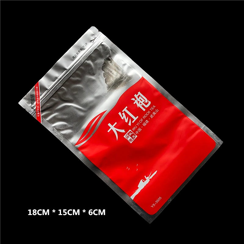 

1 шт./лот, китайский красный DaHongPao Souchong для украшения полки выставочного зала с узором, упаковочная сумка