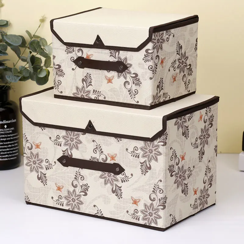 

Trend Sundries Storage Case for Clothes Simple Portable Travel Storage Box Folding Organizer For Pillow Blanket Toys
