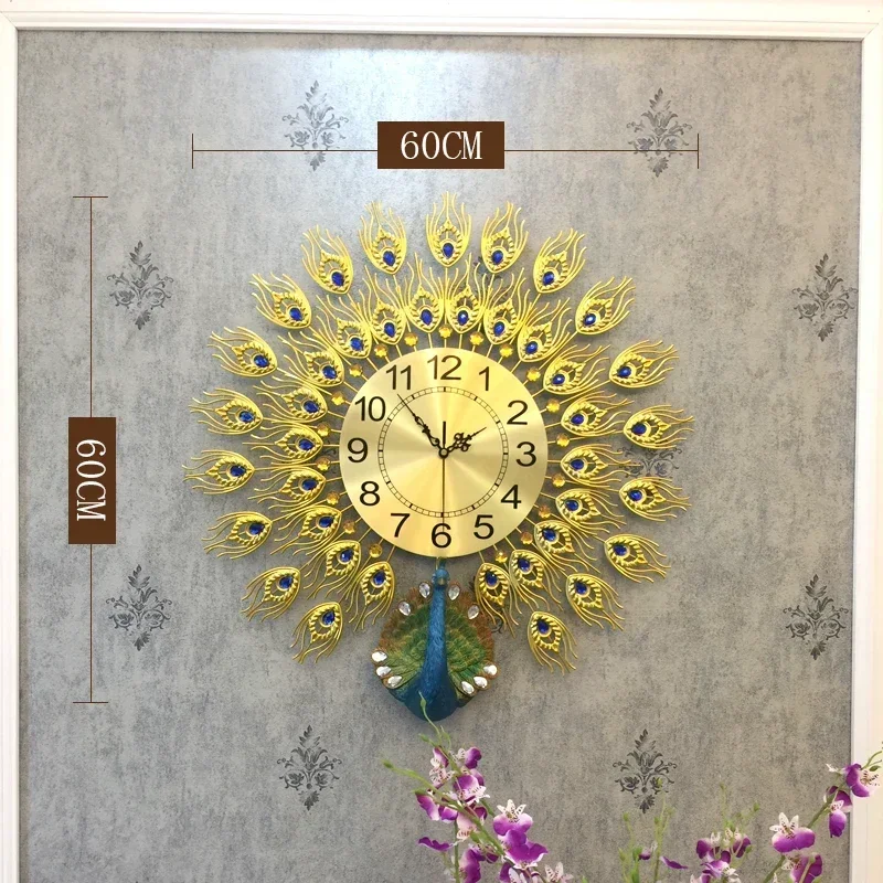 Настенные часы OLOEY Peacock