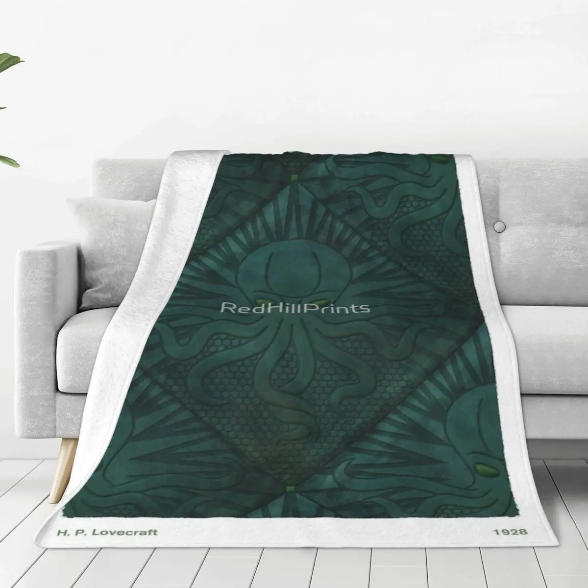 Литературное одеяло The Call Of Cthulhu H P Lovecraft Mythos покрывало на кровать аниме покрывала