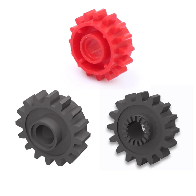 

Building Blocks Technical Part 16 teeth Gear Variable gear 6542A 6542B 18946 Accessorie Birck Compatible with Lego MOC Toys
