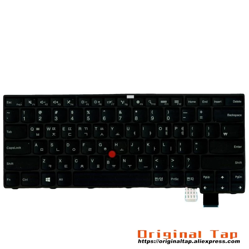 Корейская клавиатура KR для Lenovo Thinkpad 13 Gen 1 T460s 01YR078 01YT132 00PA525 00PA443