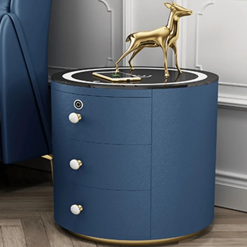 

Smart Drawers Nightstands Bedroom Nordic Modern Storage Nightstands Living Room Luxury Mesitas Noches Bedroom Furniture SR50NS