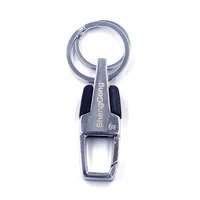 1pc shengcong silver tone key rings black acrylic for men and wowen car charms jewelry accessories kids girl gift 9cm