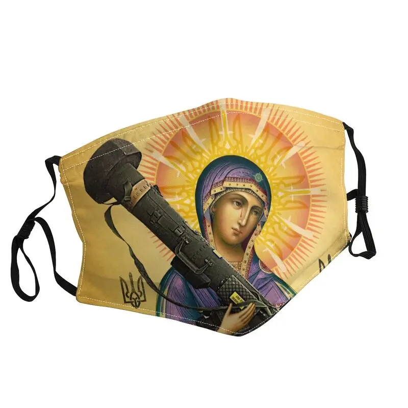 

St. Javelin Of Ukraine Mask Adult Men Dustproof Mask Protection Cover Respirator Breathable Mouth Muffle