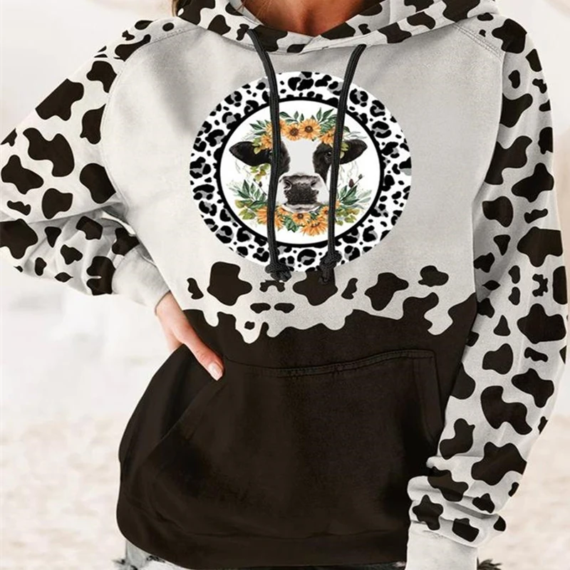 Women's jacket long sleeve top Loose Streetwear leisure winter clothes sweatshirts kawaii y2k Korean fashion hoodie pullover