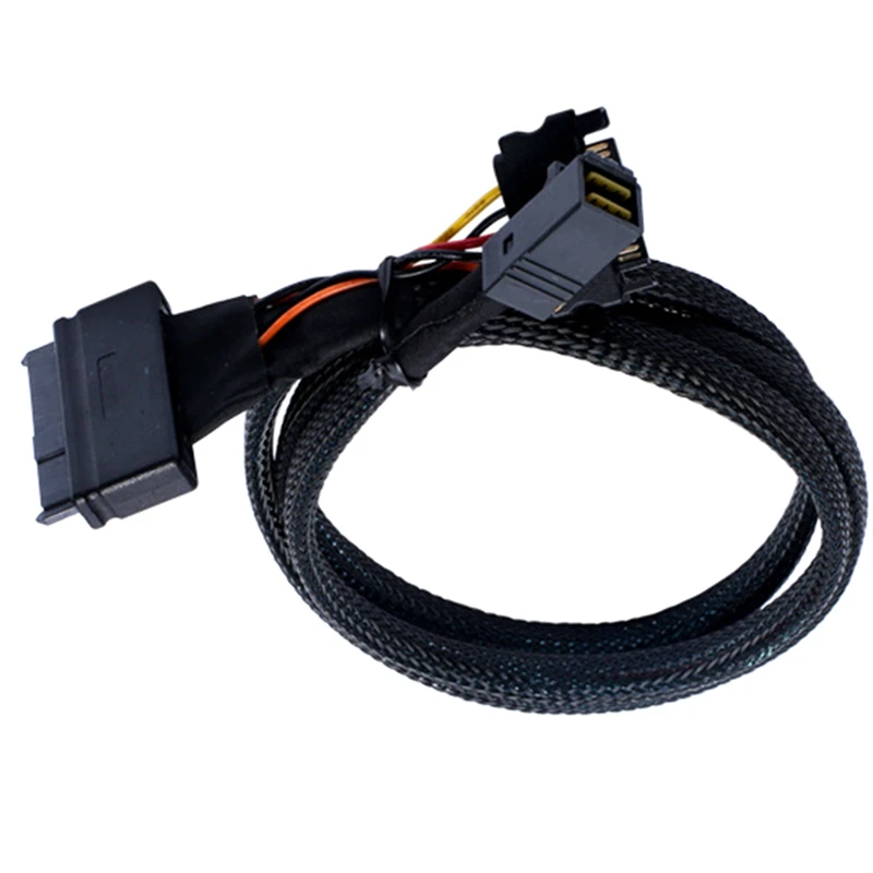 

1 шт., кабель питания для жесткого диска SFF8643 U.2-8639 + 15PIN