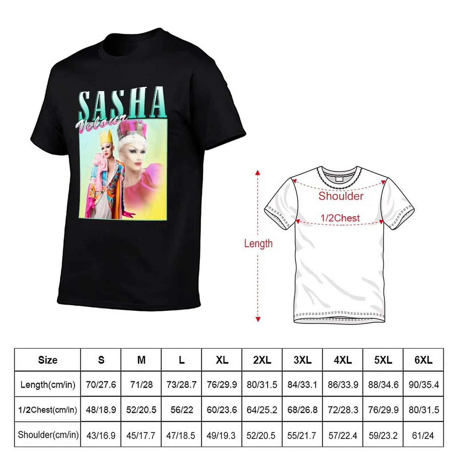 Футболка Sasha Velour в винтажном ретро-стиле, устойчивая к поту, для тренировок (art.: 3920dbe8898b5) - 3920dbe8898b5