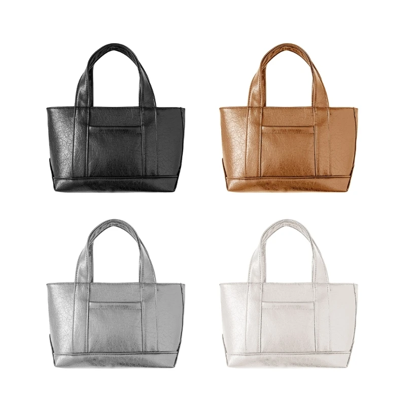 

Shopper Bag Large Capacity Hobo Bag Girl Women Fashion Korean PU Tote Bag